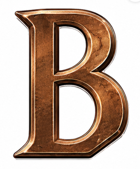 B